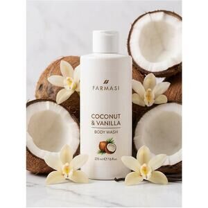 Farmasi Coconut & Vanilla Body Wash 7.6. Smells like a tropical vacay!